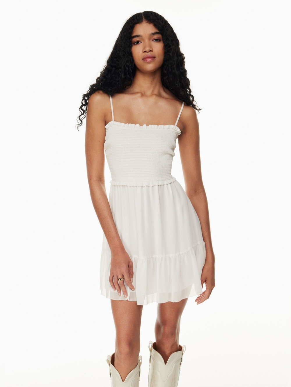 aritzia sleeveless tempest mini dress Wilfred